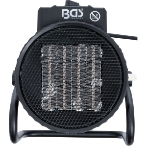 Ceramic Electric Fan Heater, 2 kW, 230 V, 190 m³/h, 10–20 m²