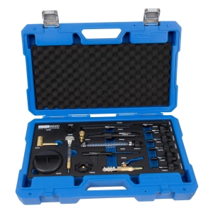 Set de adaptoare pentru umplerea cu ulei de transmisie, varianta 1, 16 piese, pentru transmisii automate, DSG, CVT, Multitronic și altele