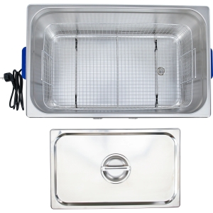 Heated Ultrasonic Parts Cleaner 30 L, 1100 W, 40 kHz
