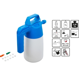 Pulverizator profesional cu pompă pentru spumă 1,5 l, 2,5 bar