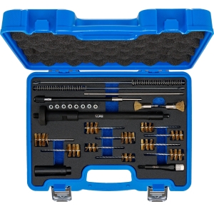 Injector Seat and Bore Cleaning Set, 27 pcs.