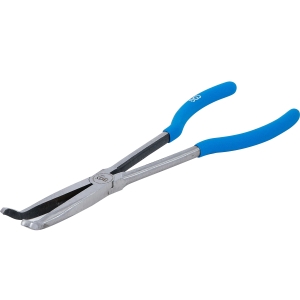 Clește pentru fișe de bujii cu falcă inelară Ø 8, 13 sau 19 mm, 280 mm