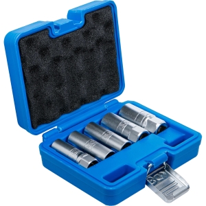 Set tubulare hexagonale pentru bujii, 1/2", 14–21 mm, 5 piese
