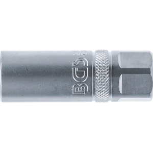 Tubulară magnetică hexagonală pentru bujii, 16 mm, 1/2"