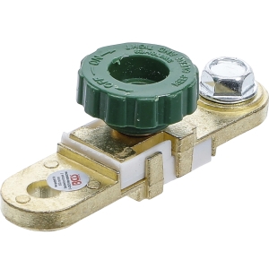 Adaptor cu profil redus pentru deconectarea bateriei auto, borne plate, 250 A
