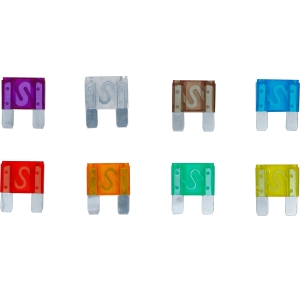 Maxi Automotive Fuse Assortment, 20–100 A, 24-Piece