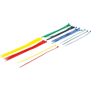 Set coliere de cablu colorate 4,8 x 300 mm – 50 buc.