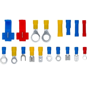 Set papuci și conectori electrici – 160 piese