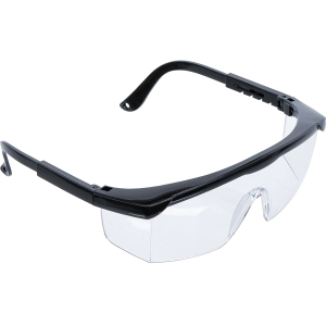 Transparent Safety Glasses with Adjustable Arms