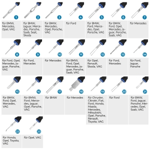 ISO Connector Terminal Release Tool Set, 23-Piece