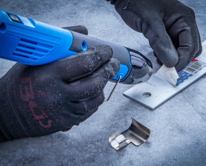 Mini pistol cu aer cald, 350 W