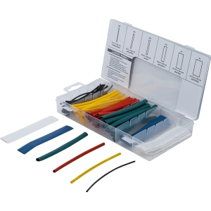 Set tuburi termocontractabile colorate, 100 de bucăți