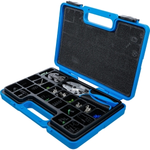 Ratcheting Crimping Tool Set with Waterproof Connectors, 220-Piece