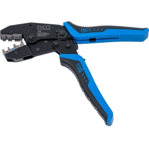 Clește de sertizat cu clichet pentru conectori izolați 0,5–6 mm²