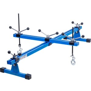 Traversă de susținere a motorului cu bară transversală, 400–1.400 mm, 500 kg