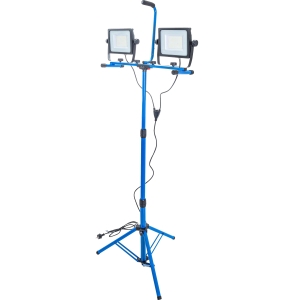 Twin SMD LED Work Floodlights with Tripod, 2 × 70 W