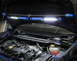 Rechargeable COB LED Bonnet Work Light with Two Detachable Lamps
