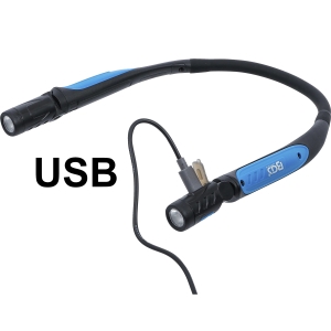 Rechargeable COB LED Workshop Neck Light