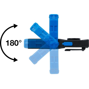 Foldable COB-LED Workshop Light with Magnet and Hook