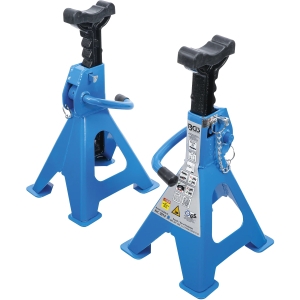Heavy-Duty Axle Stand Pair, 2 t, 268–418 mm