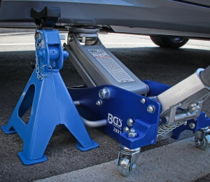 Heavy-Duty Axle Stand Pair, 2 t, 268–418 mm