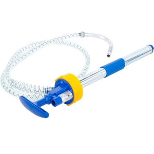 Pompă cu pârghie pentru recipiente din plastic cu filet DIN 61