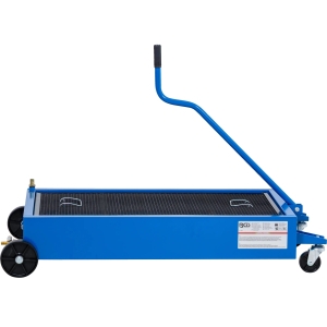 Mobile Oil Drip Pan with Drain Valve, 55 L