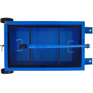 Mobile Oil Drip Pan with Drain Valve, 35 L