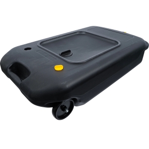 Mobile Oil Drain Container with Pouring Spout, 40 L