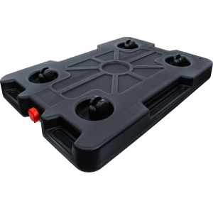 Extra-Low-Profile Mobile Oil Drain Container, 20 L