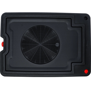 Extra-Low-Profile Mobile Oil Drain Container, 20 L
