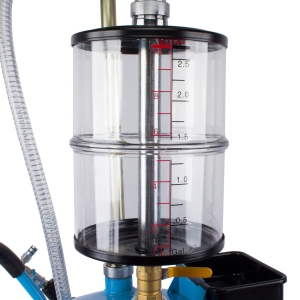 Colector și extractor mobil de ulei uzat cu vas de control, 80 l