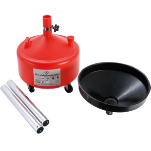 Colector de ulei uzat cu pâlnie reglabilă, 30 l