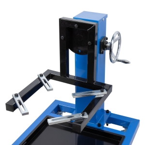 Mobile Geared Engine Stand, 500 kg, with Transmission Adapter and Drain Tray