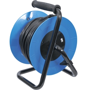 Cable Reel 25 m, 3 × 1.5 mm², 4 Sockets, IP20