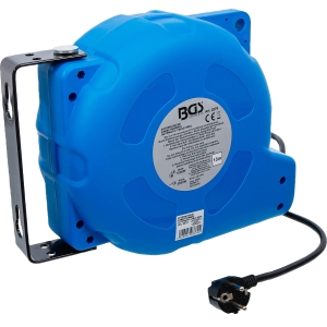 Automatic Retractable Cable Reel 15 m with Thermal Protection, IP34