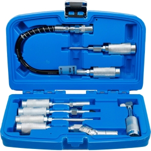 Grease Gun Adapter and Accessory Set, 7 Pieces