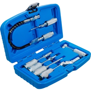 Grease Gun Adapter and Accessory Set, 7 Pieces