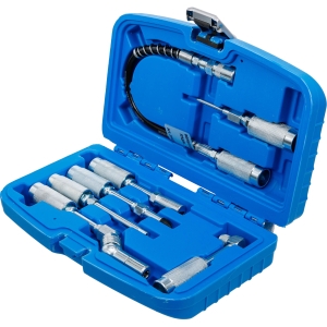 Grease Gun Adapter and Accessory Set, 7 Pieces