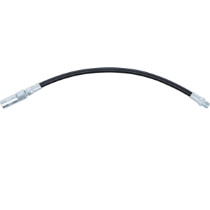 Furtun ranforsat pentru pistol de gresat, 300 mm, 1/8" NPT