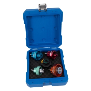 Set adaptoare pentru testarea sistemului de răcire, 5 piese, pentru vehicule hibride și electrice – Tesla, MG, Jeep