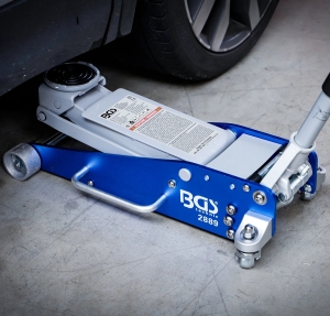 Hydraulic Trolley Jack Aluminium-Steel Construction 2.5 t