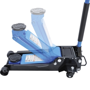 Hydraulic Trolley Jack 3.5 t, Low Profile, 95–540 mm