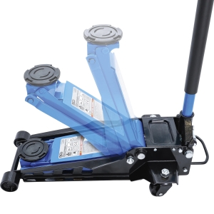 Cric hidraulic tip crocodil 3,0 t, profil jos, 75–510 mm