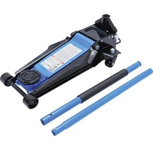Hydraulic Trolley Jack 2.5 t, Low Profile, 75–510 mm