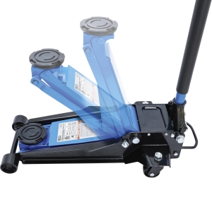 Cric hidraulic tip crocodil 2,5 t, profil jos, 75–510 mm