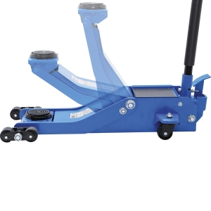 Extra-Low Hydraulic Trolley Jack 2 t with Quick-Lift Pedal, 70–500 mm