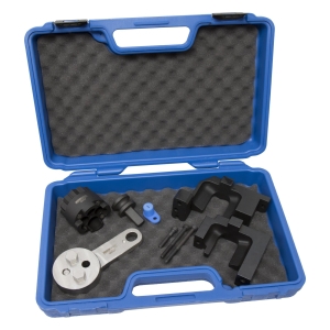 Special tool set for checking & replacing the timing chain on Mercedes OM654, OM656 engines