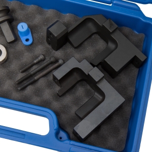 Special tool set for checking & replacing the timing chain on Mercedes OM654, OM656 engines