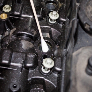 Injector Bore Cotton Cleaning Brushes Ø10x35 mm, 5-Pack